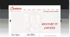 Desktop Screenshot of cartersgymnastics.org